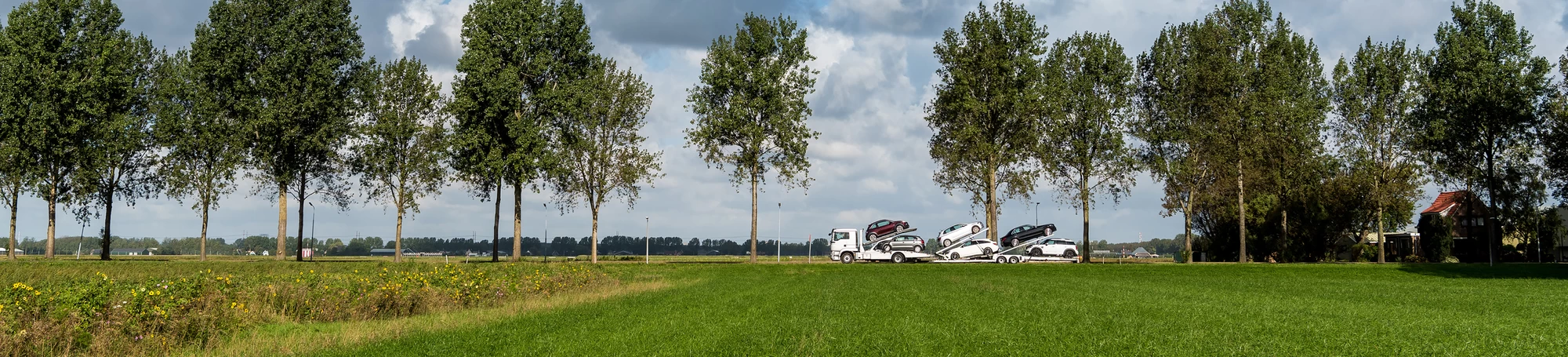 Wij brengen uw voertuig veilig en snel van A naar B. 